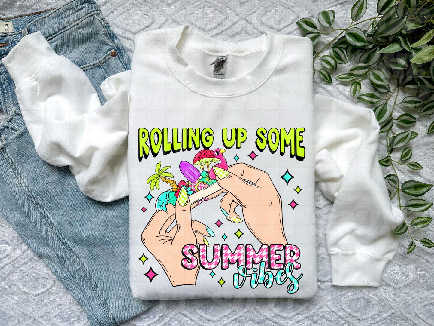 Rolling Up Summer Vibes-Both Skin Tones