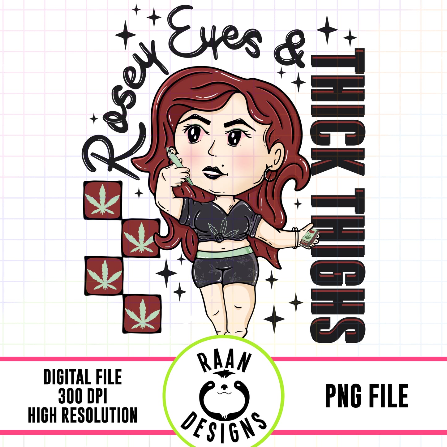 Rosey Eyes Thick Thighs