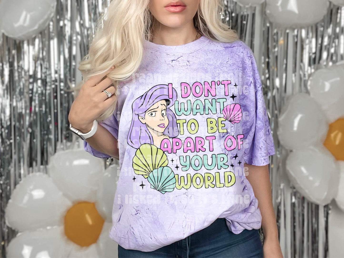 I Don’t Want to be Apart of Your World