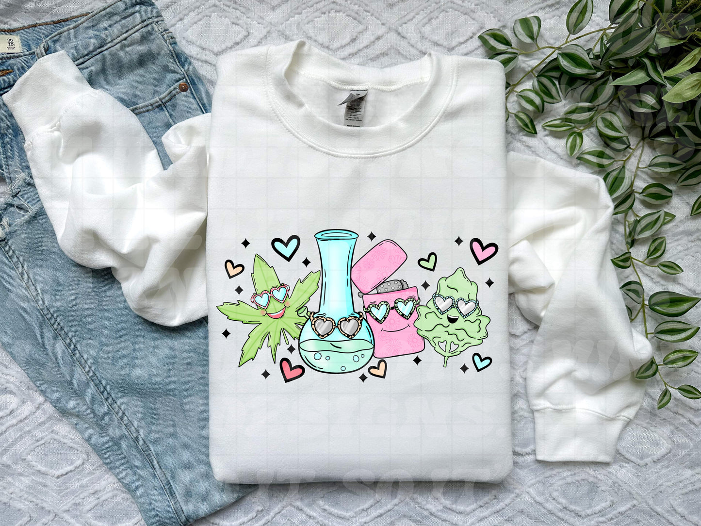 Weed Love Glasses