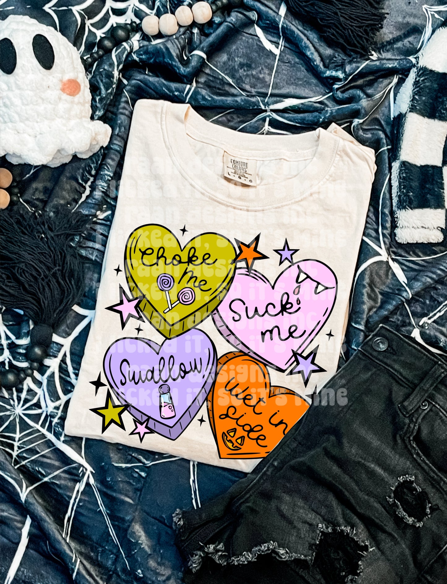 Naughty Halloween Hearts