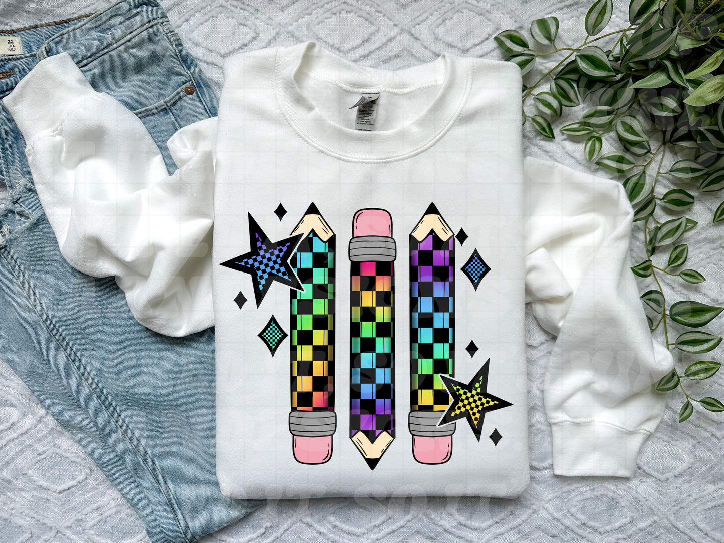 Rainbow Pencils