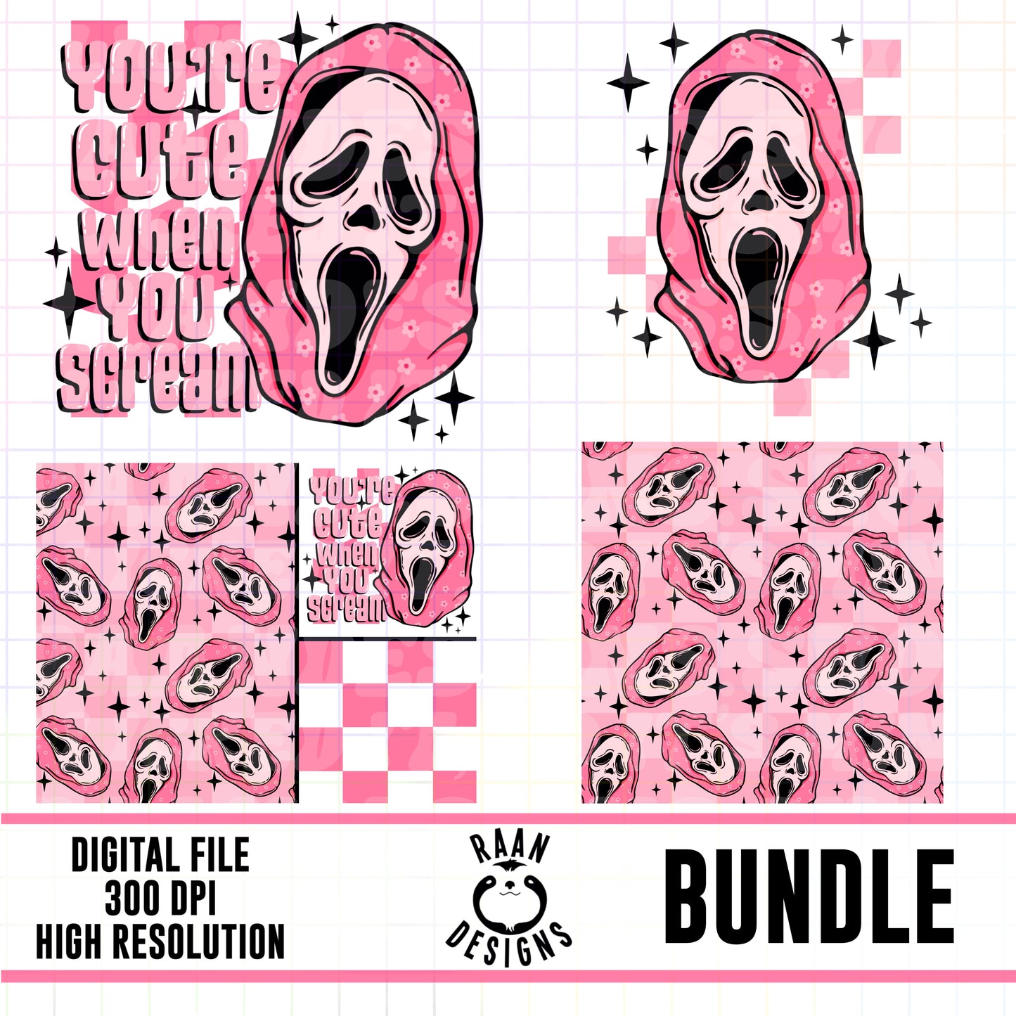 Cute When You Scream-Bundle