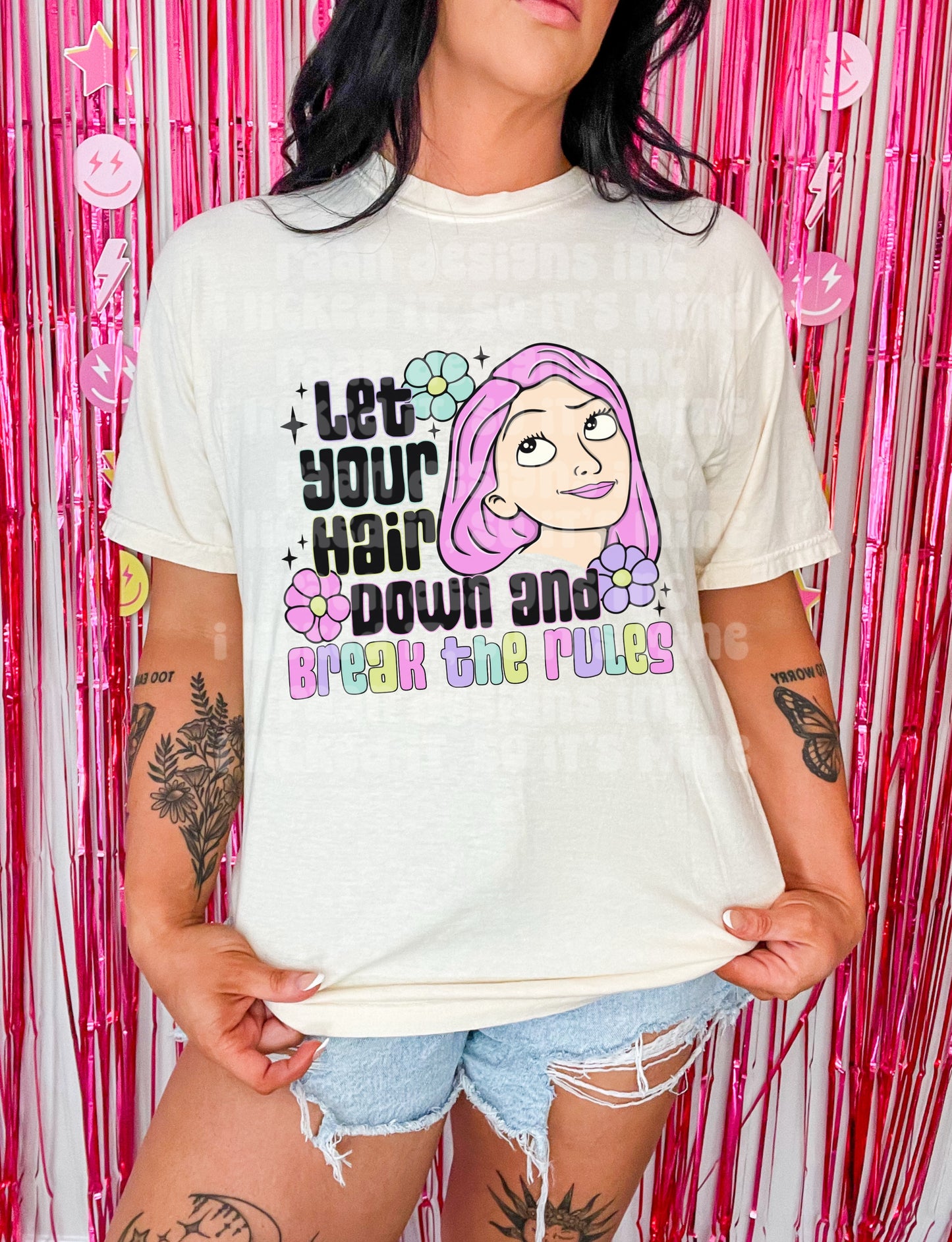 Let Your Hairdown and Break the Rules