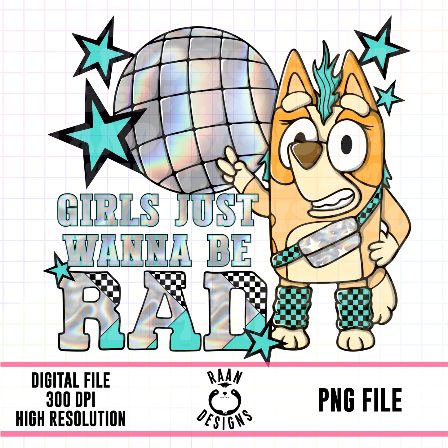 Girls Wanna Be Rad-Bingo