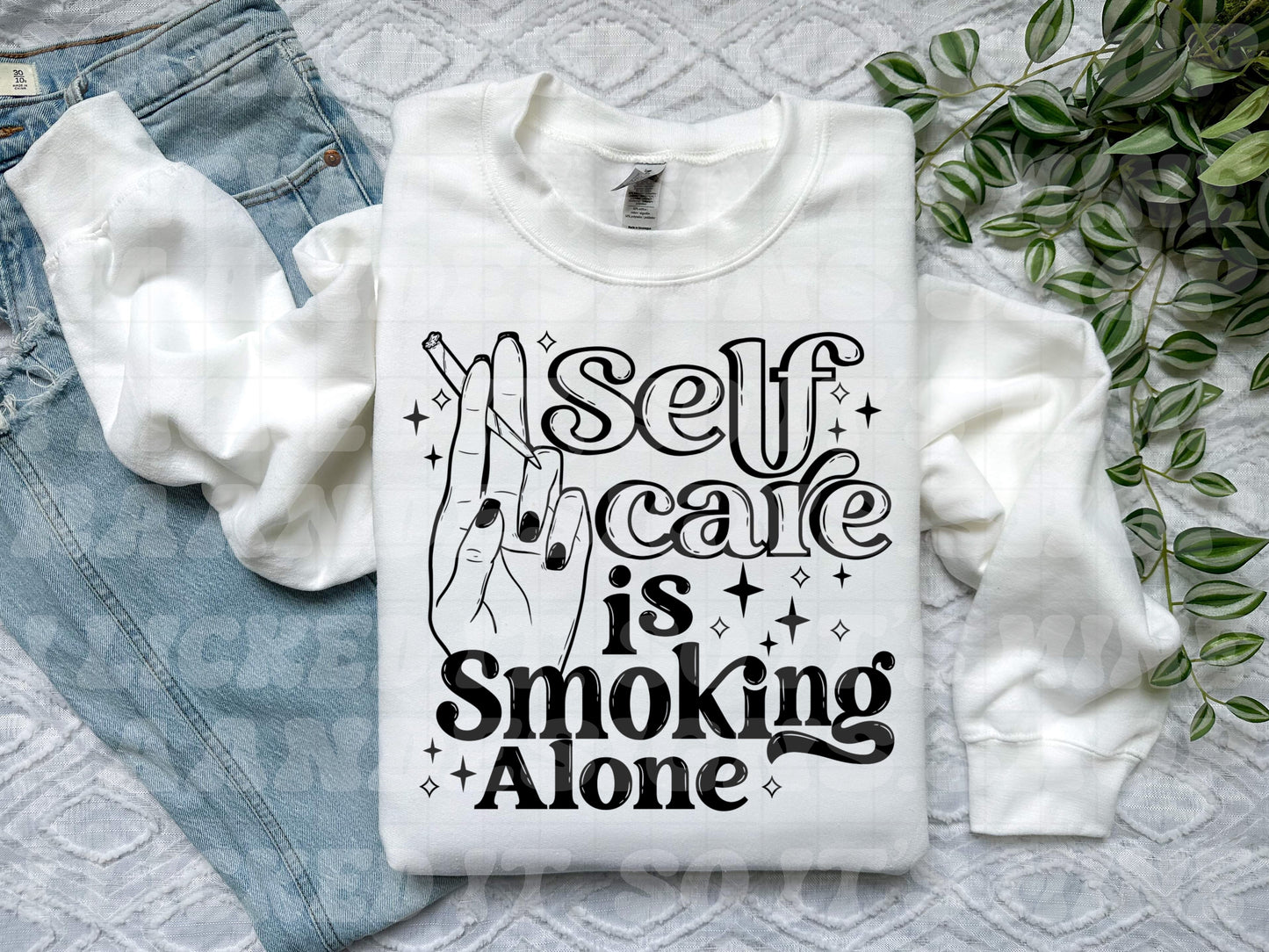 Self Care Is Smoking Alone