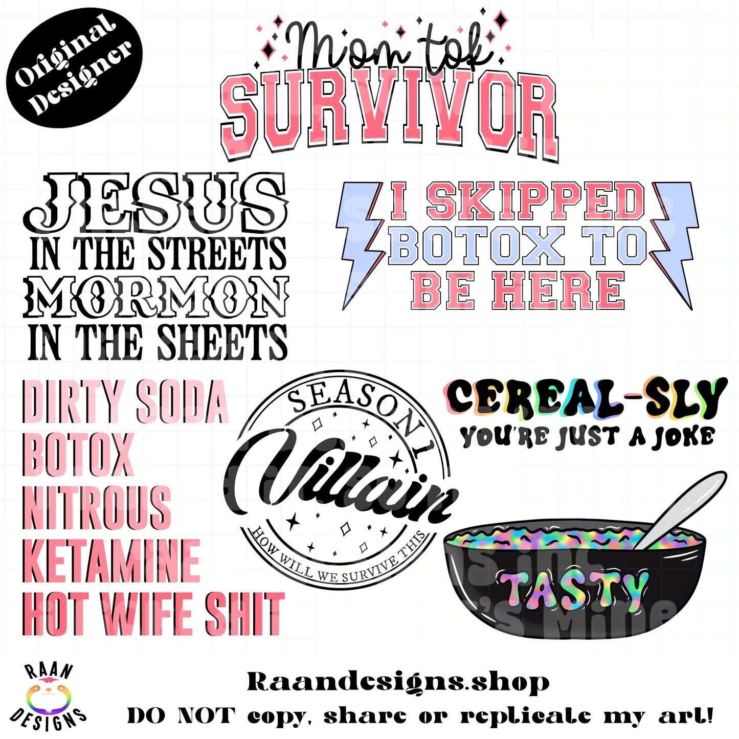 Momtok Bundle (6 designs)