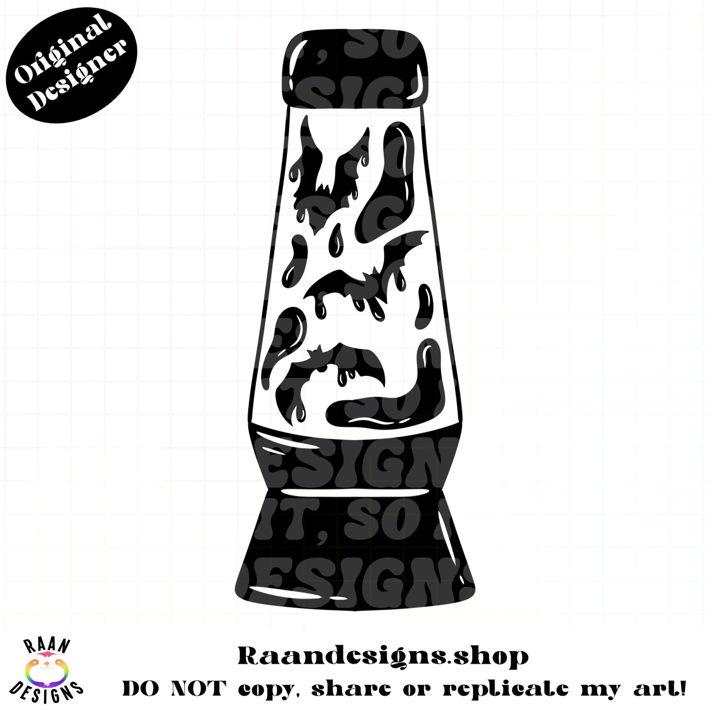 Batty Lava Lamp