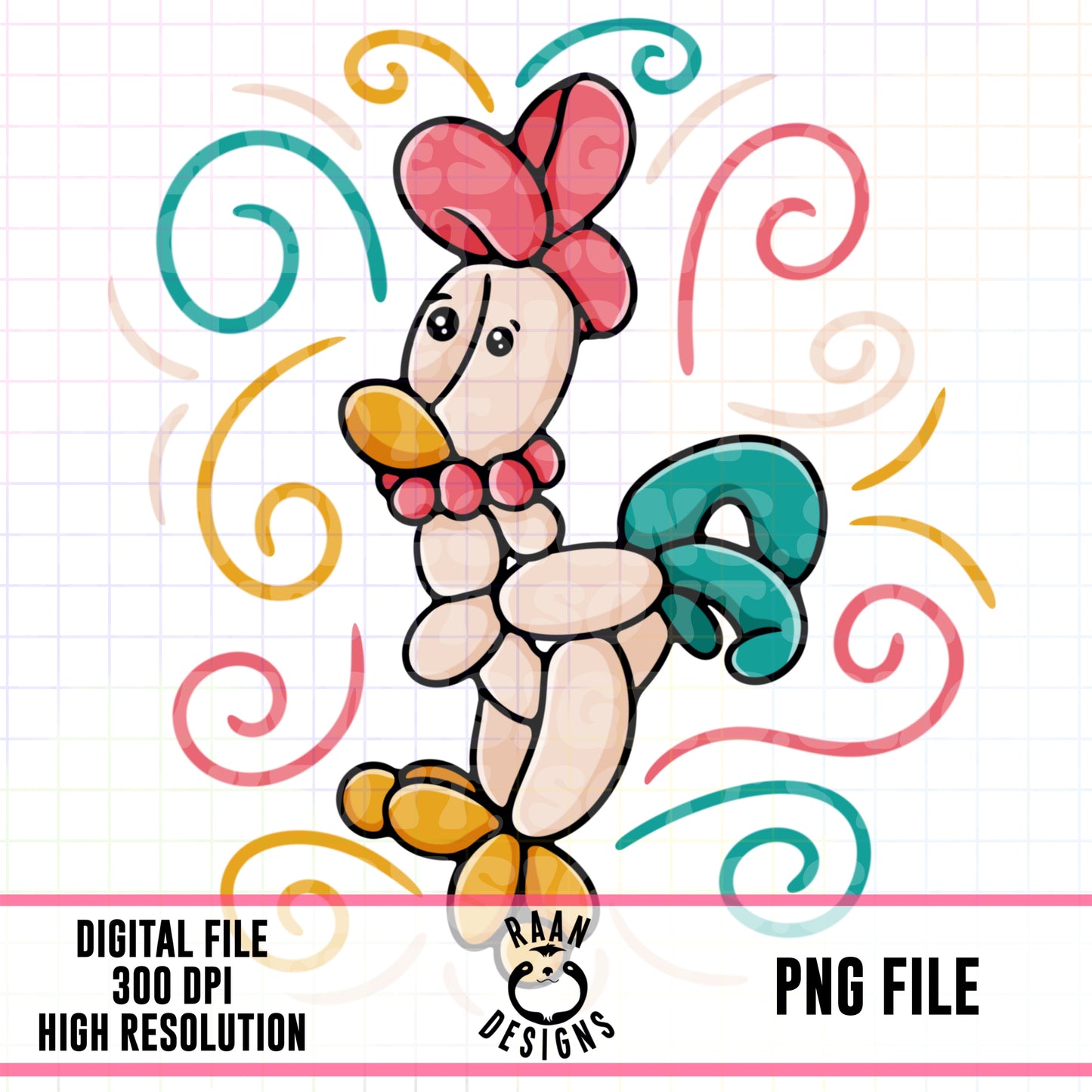 Ballon Chicken