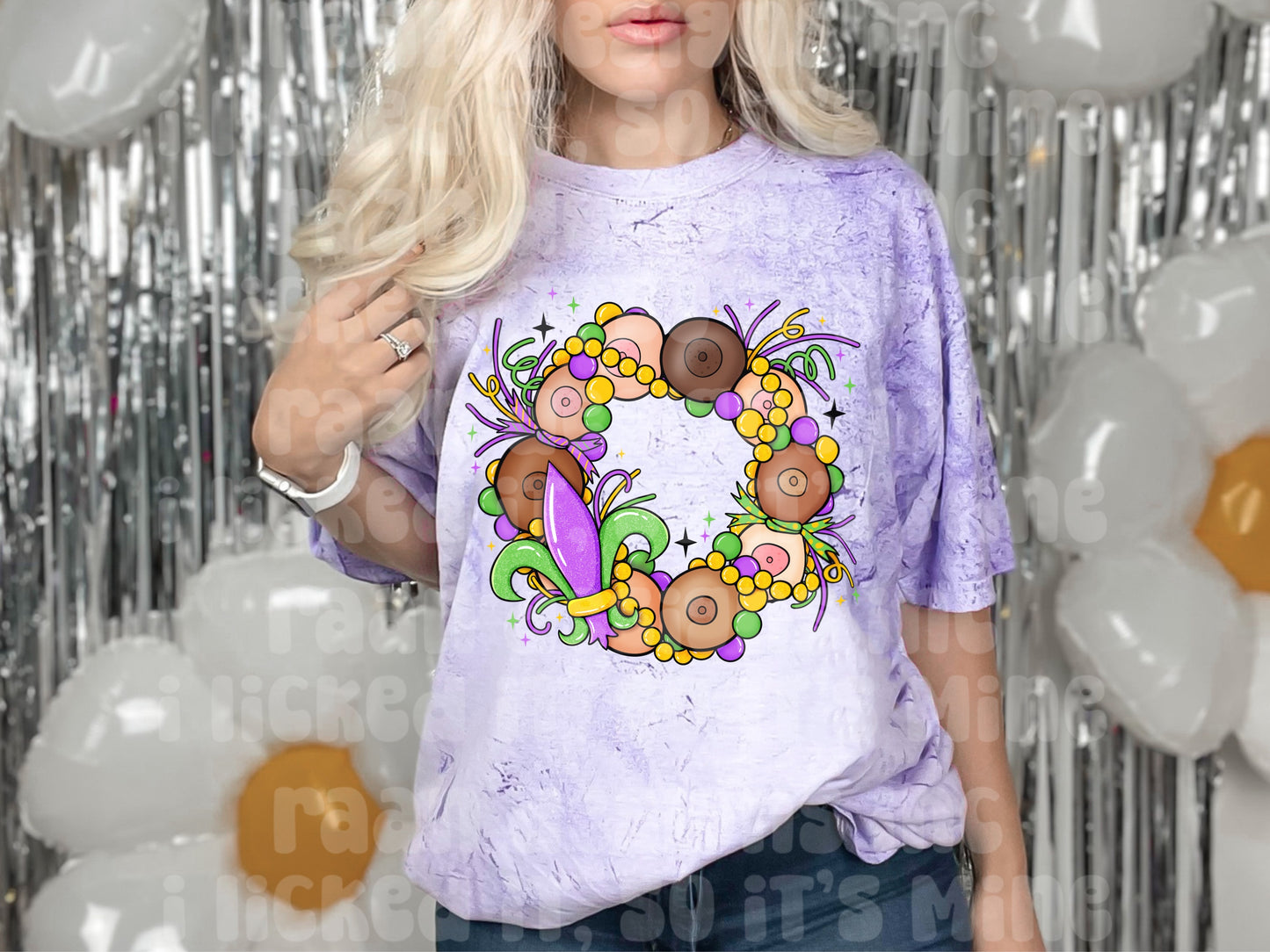 Mardi Boobs Wreath