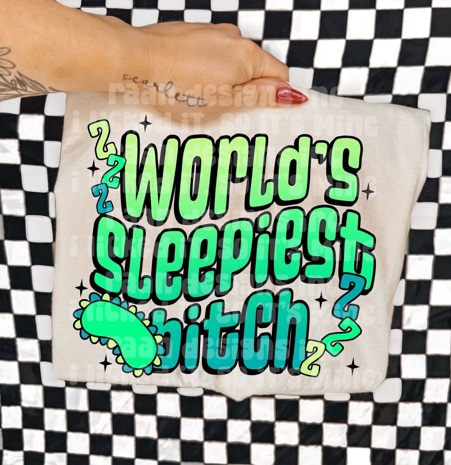 World’s Sleepiest Bitch