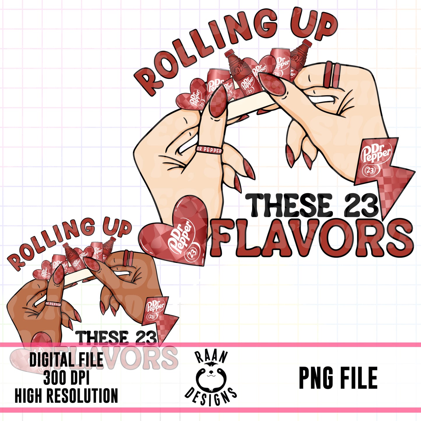 Rolling Up 23 Flavors