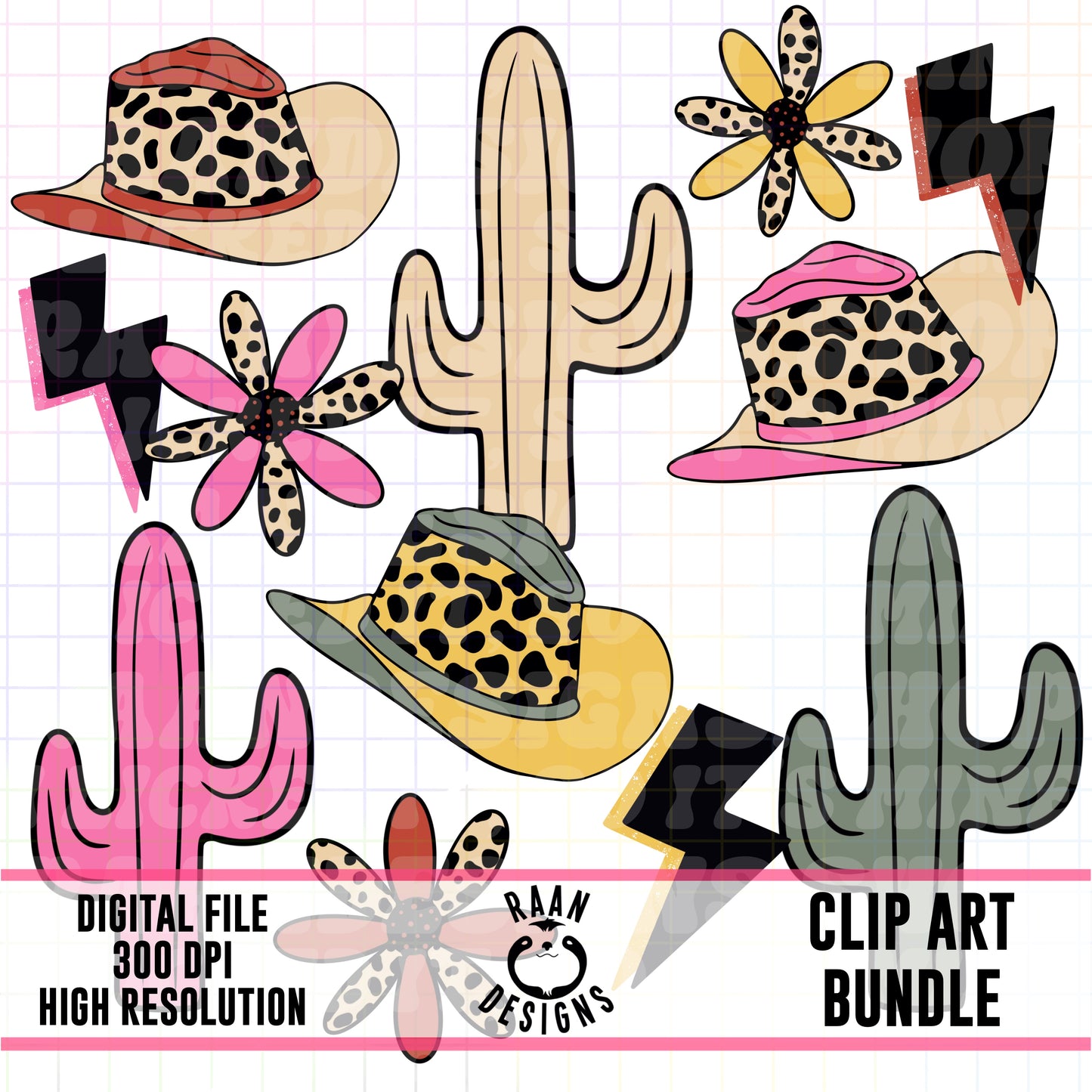Western Clipart Bundle