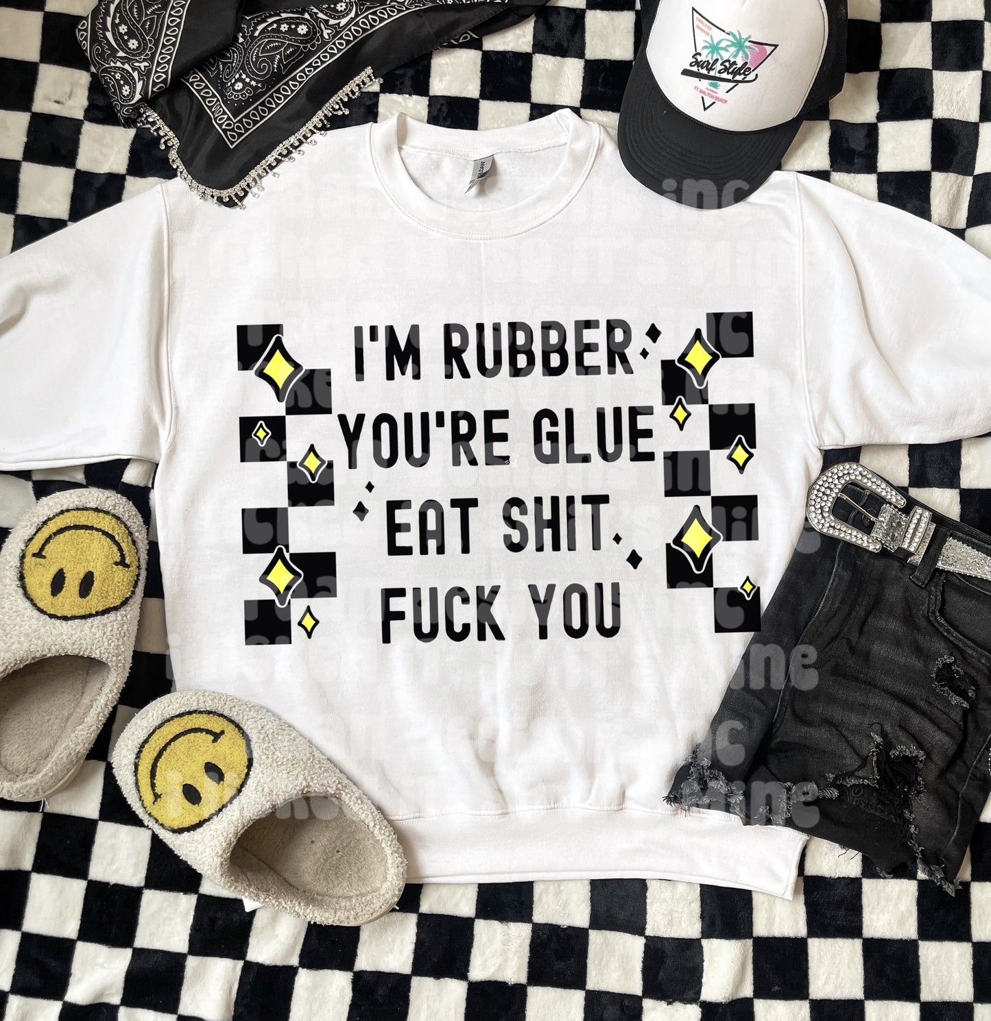 I’m Rubber You’re Glue