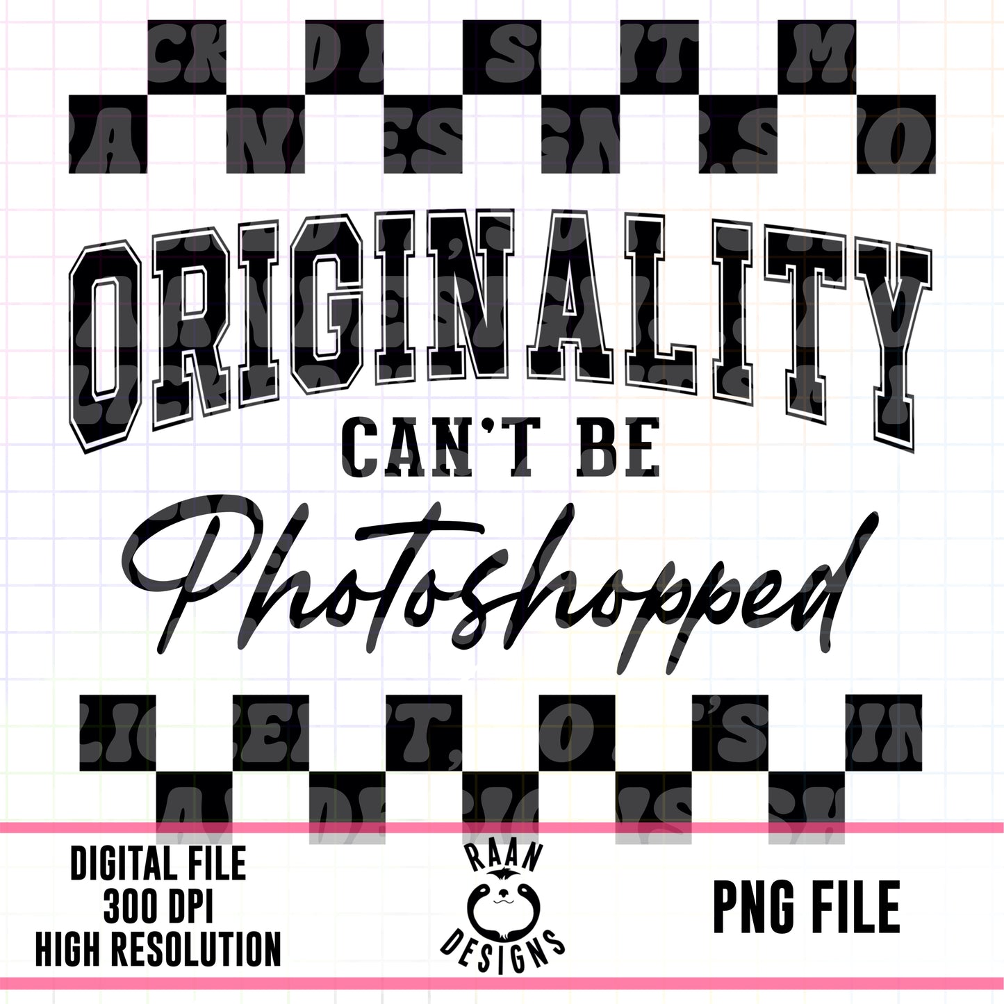Originality Can’t be Photoshopped
