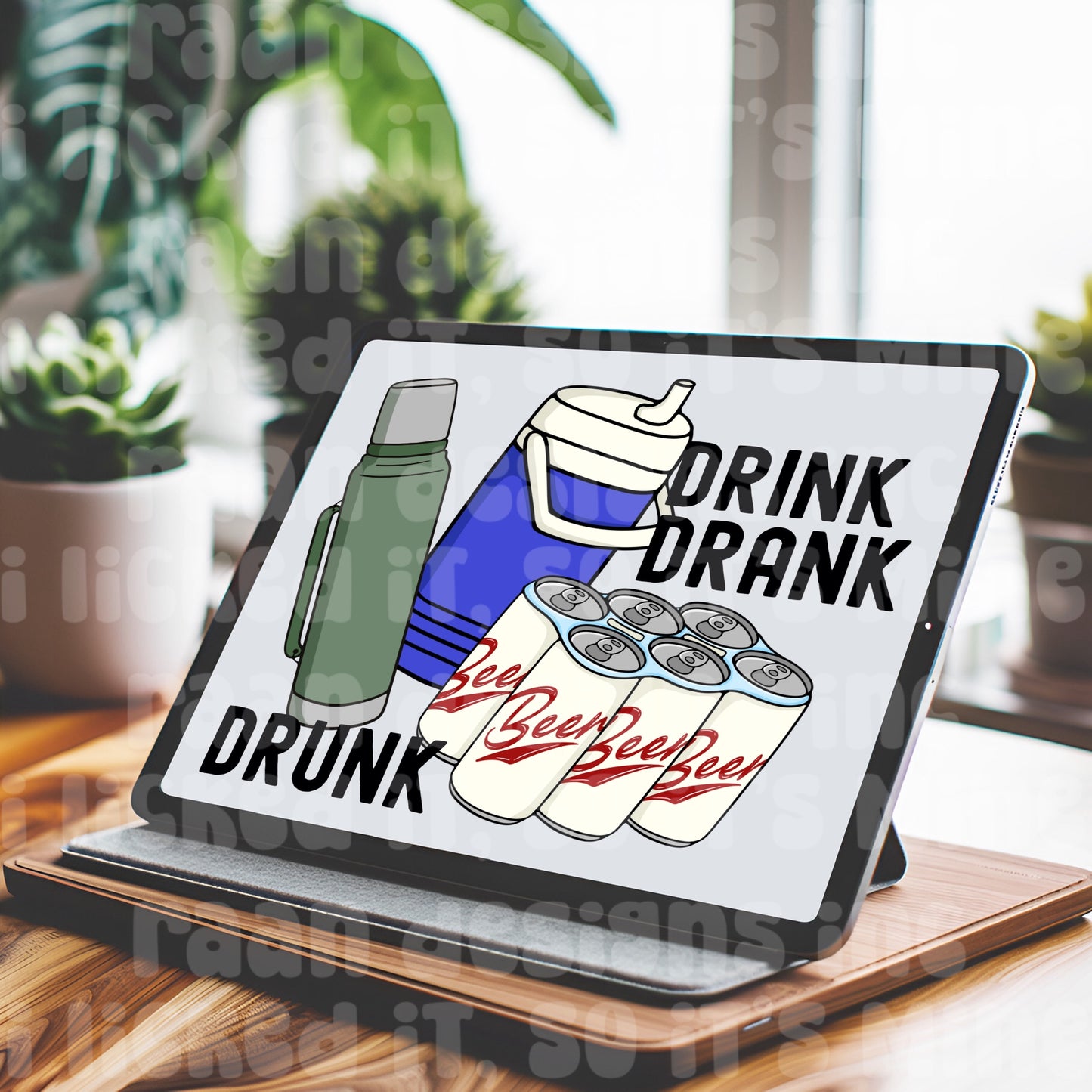 Drink Drank Drunk-Blue Collar