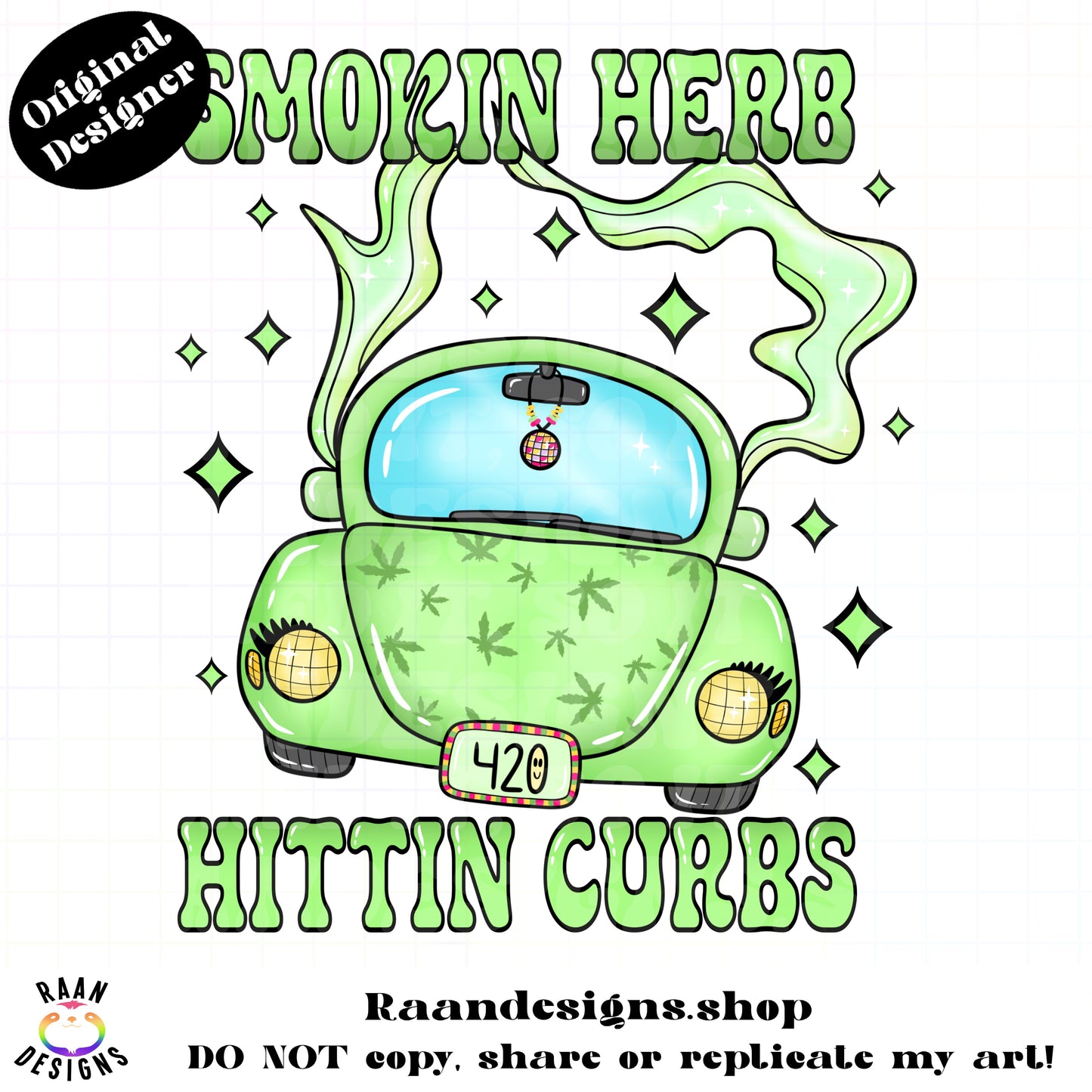 Smokin Herb Hitting Curbs
