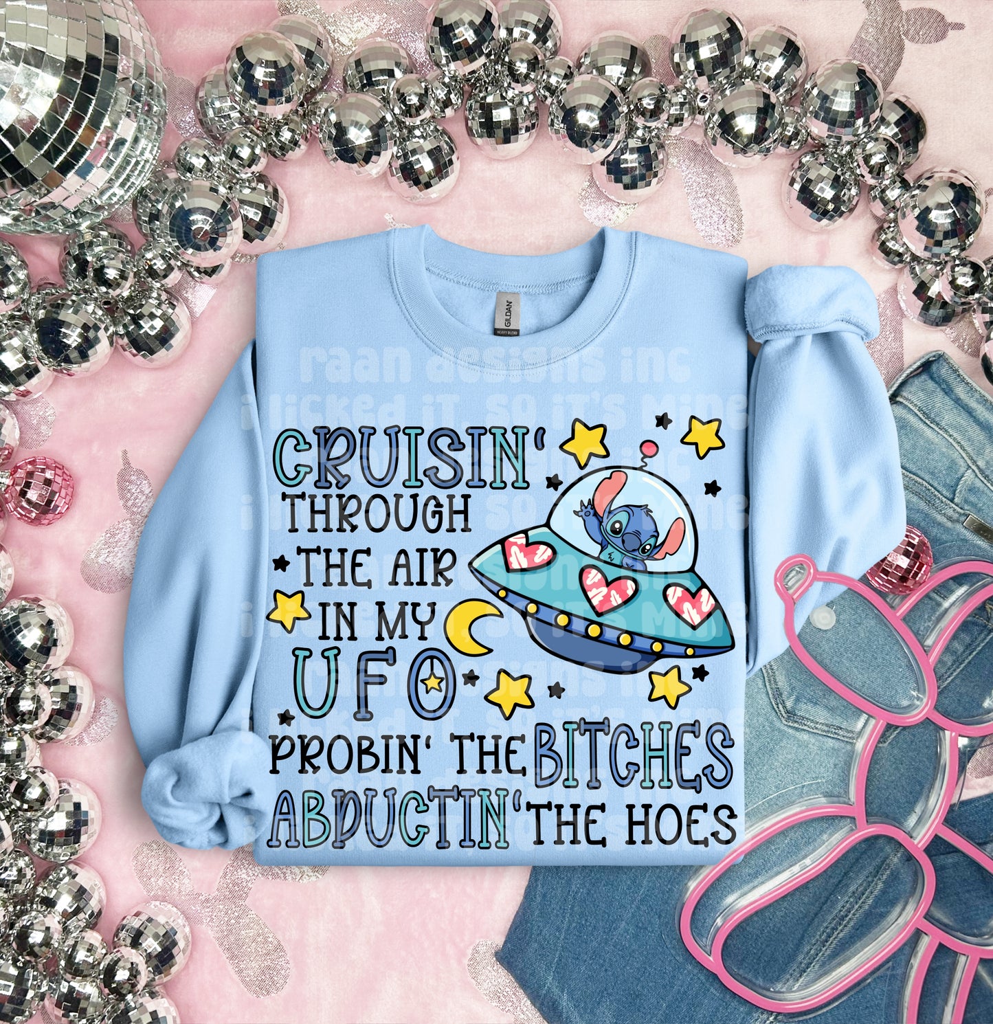 Cruisin in My UFO Stitch