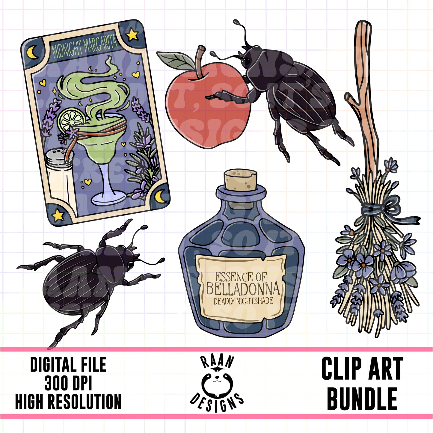 Practical Magic-Clipart Bundle