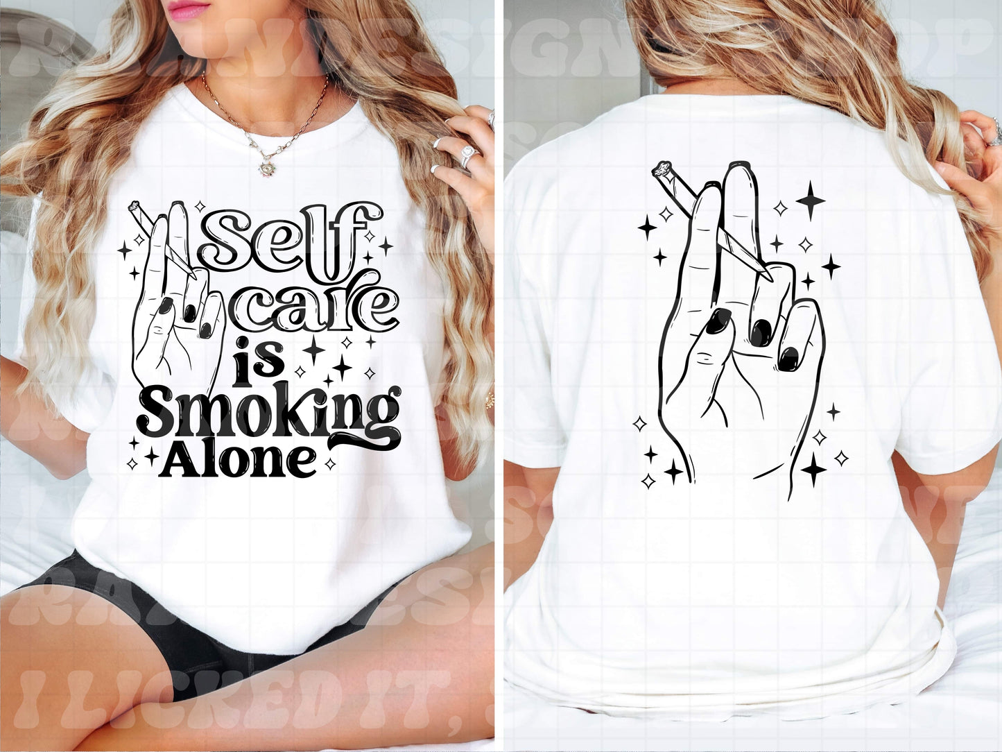 Self Care Is Smoking Alone