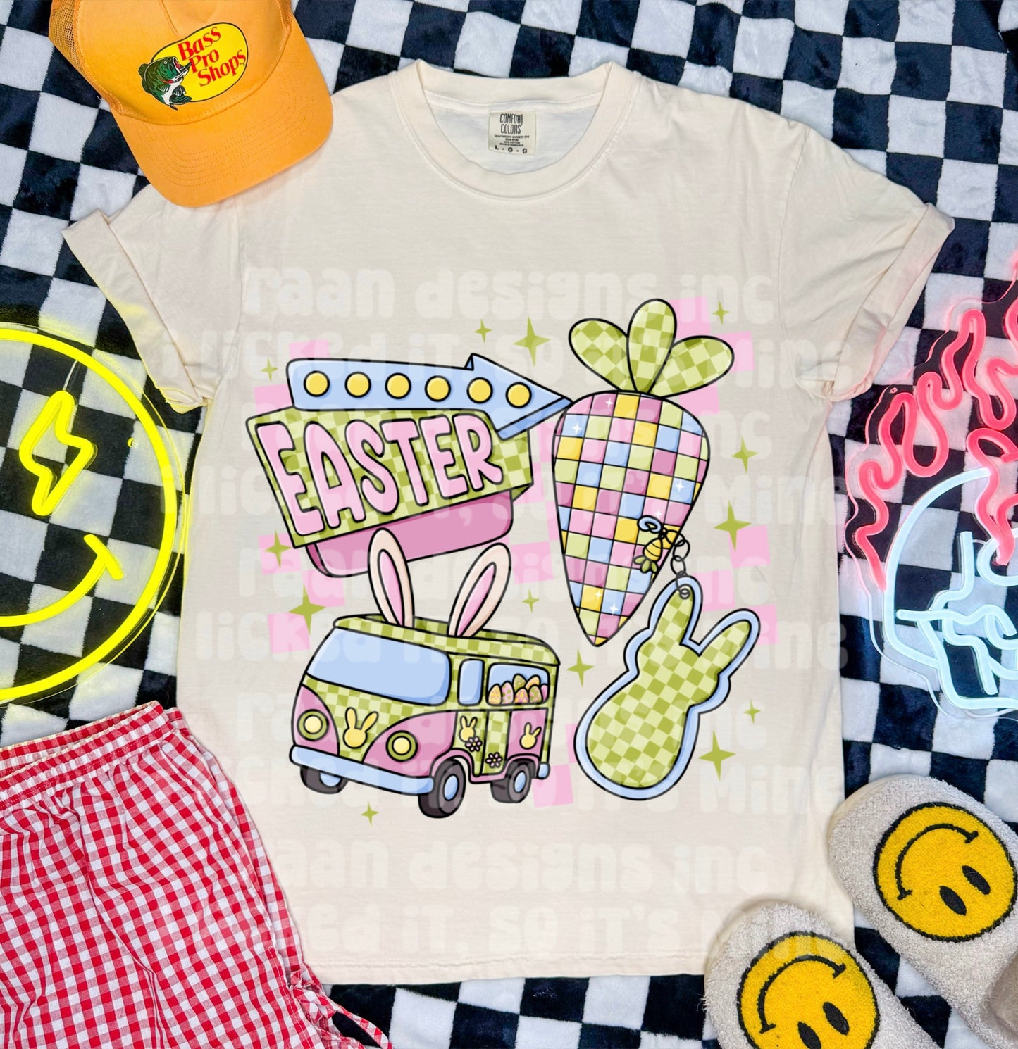 Retro Easter Collage