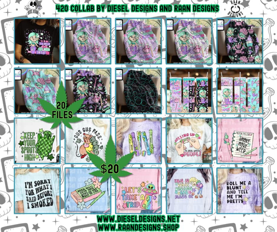 4/20 Collab RAAN/Diesel Designs
