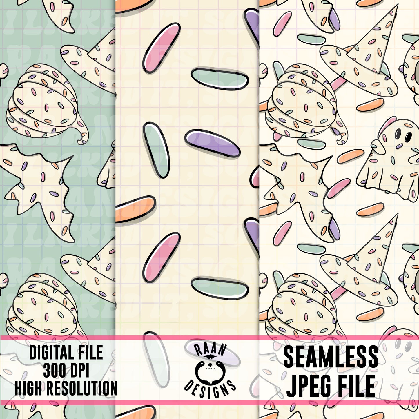 Sugar, Spice and Spooky-Seamless