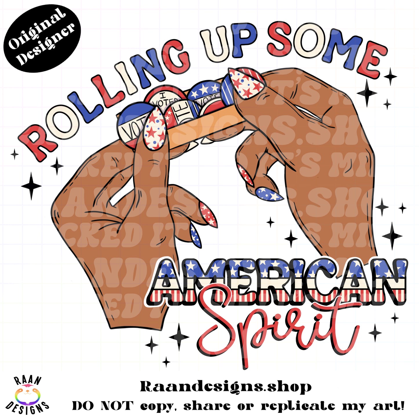 Rolling up American spirit
