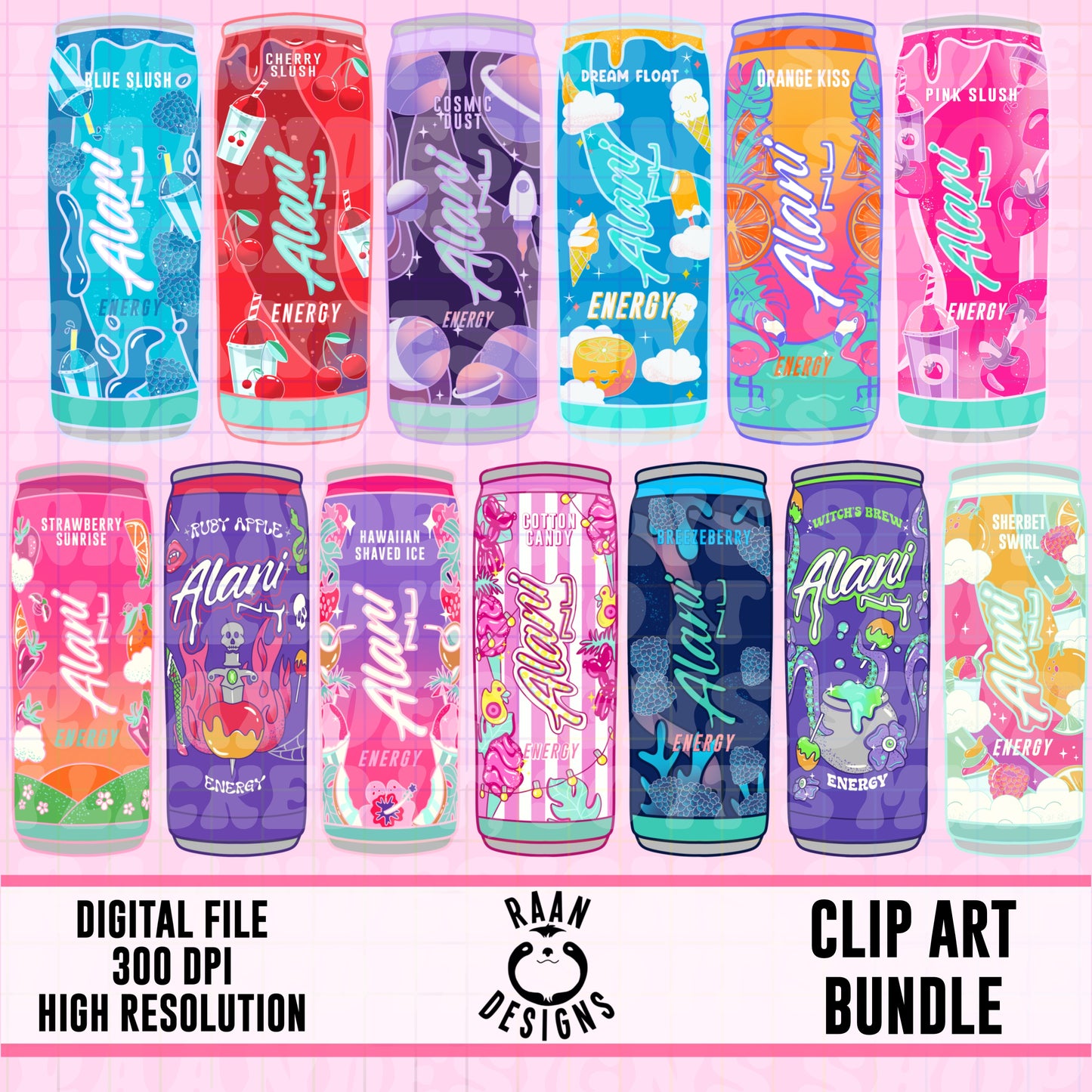 Alani Nu-Clipart Bundle