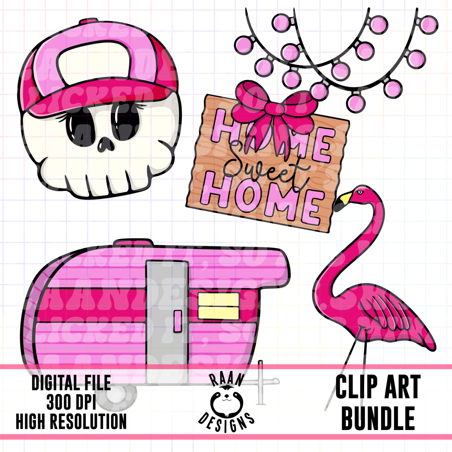 Trailer Park-Clipart Bundle