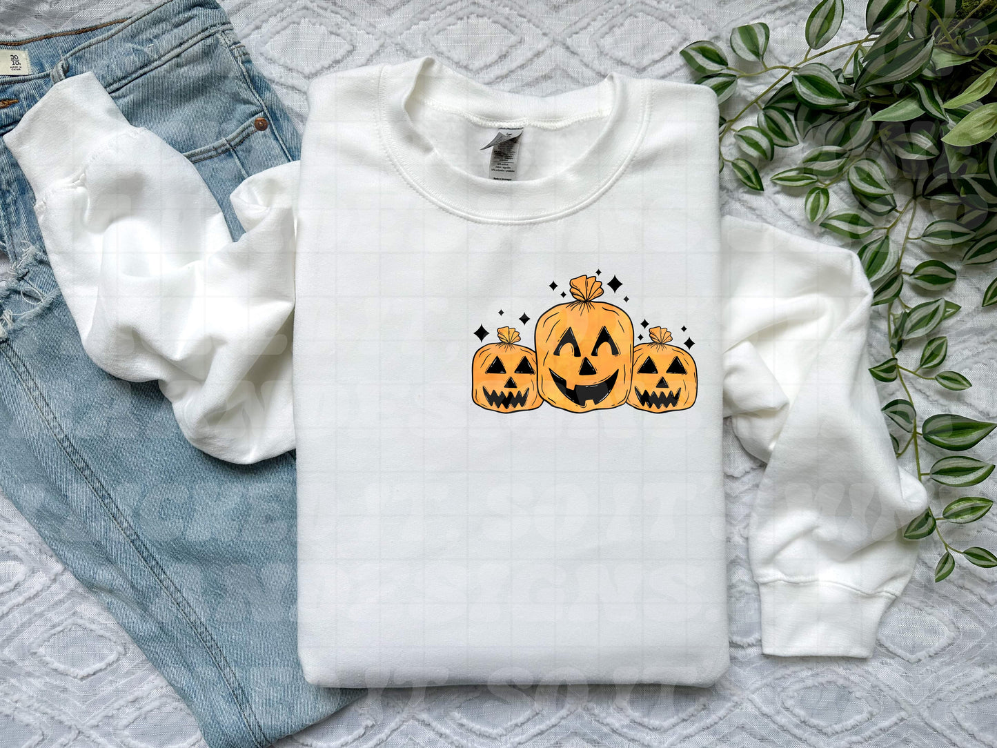 Pumpkin Trash Bags-Pocket