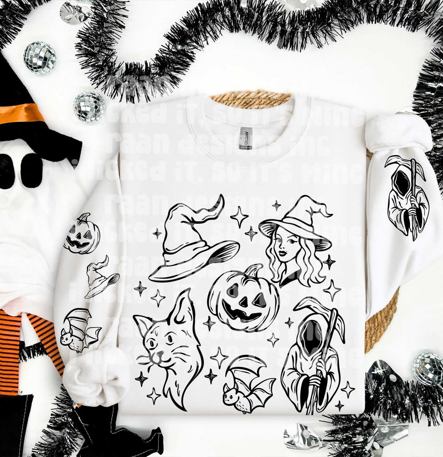 Halloween Tattoo Flash