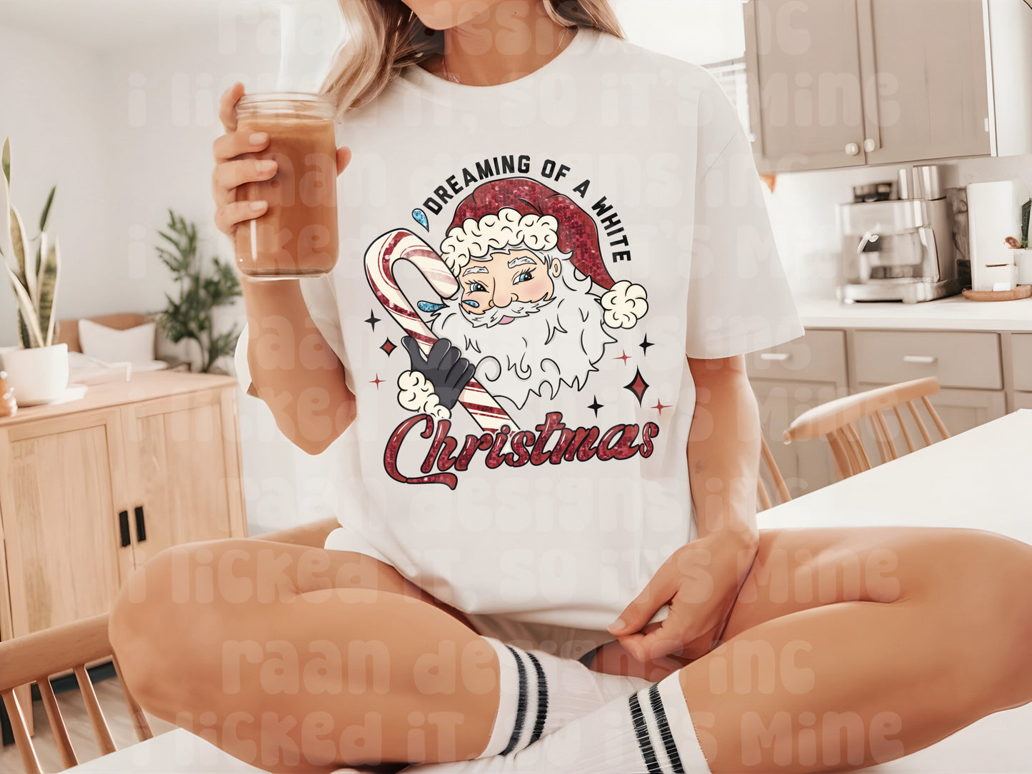 Dreaming of A White Christmas-Red