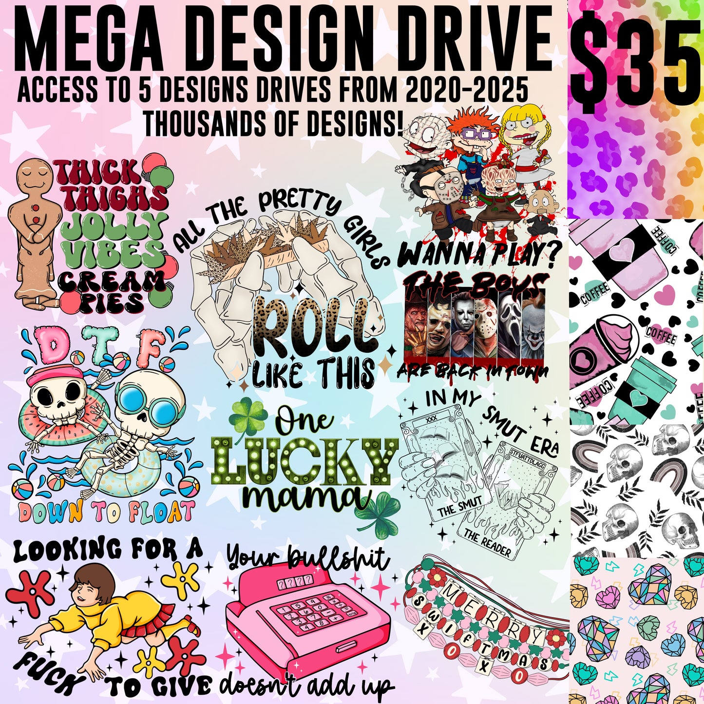 Mega 20-25 Designs Drive