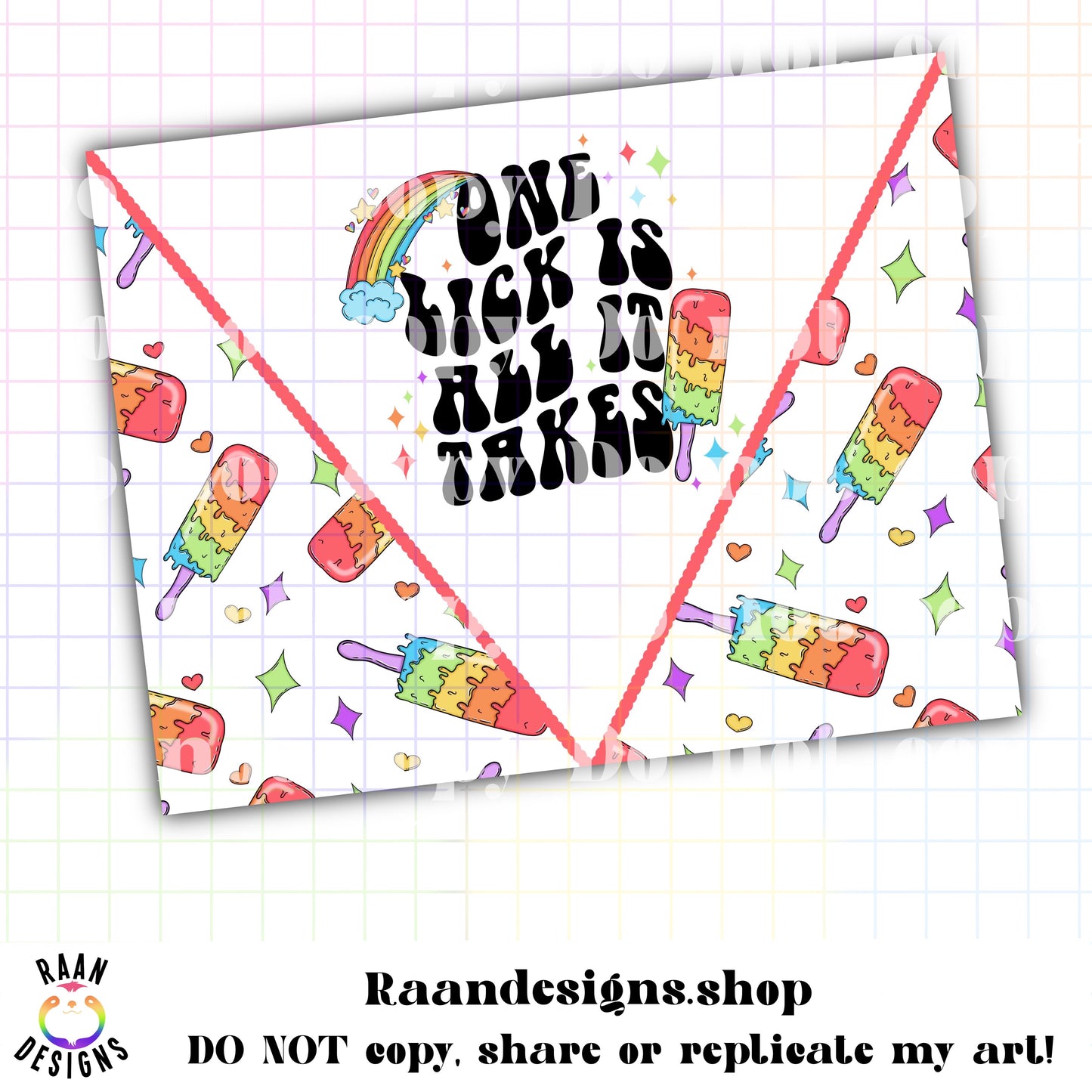 One Lick Is All It Takes-Tumbler