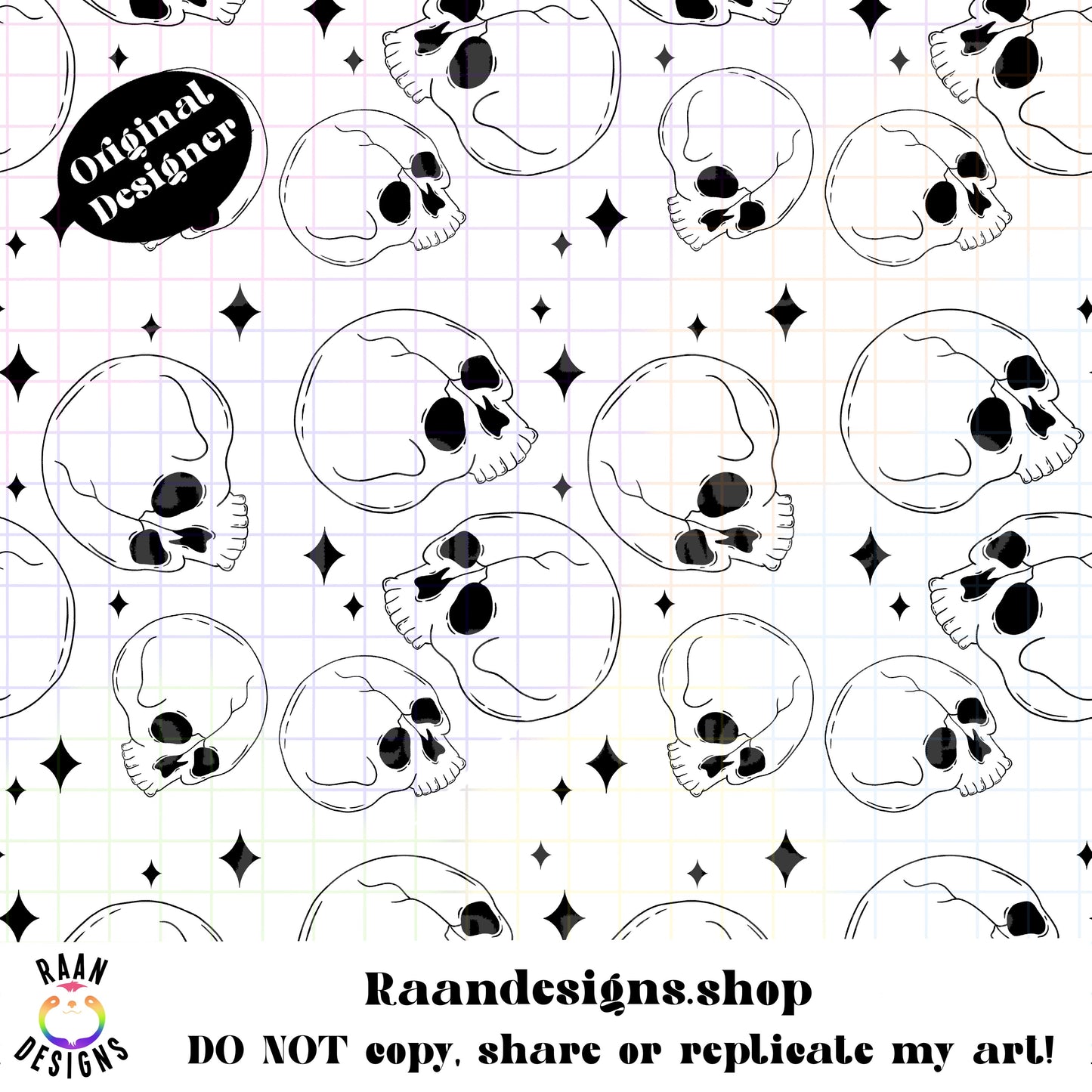 Skulls Seamless