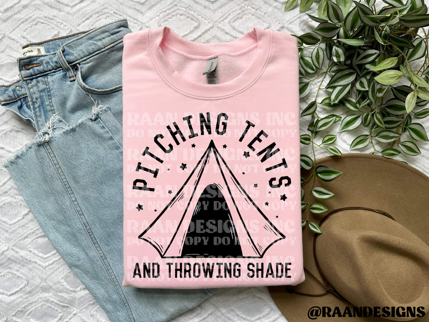 Pitching Tents And Throwing Shade