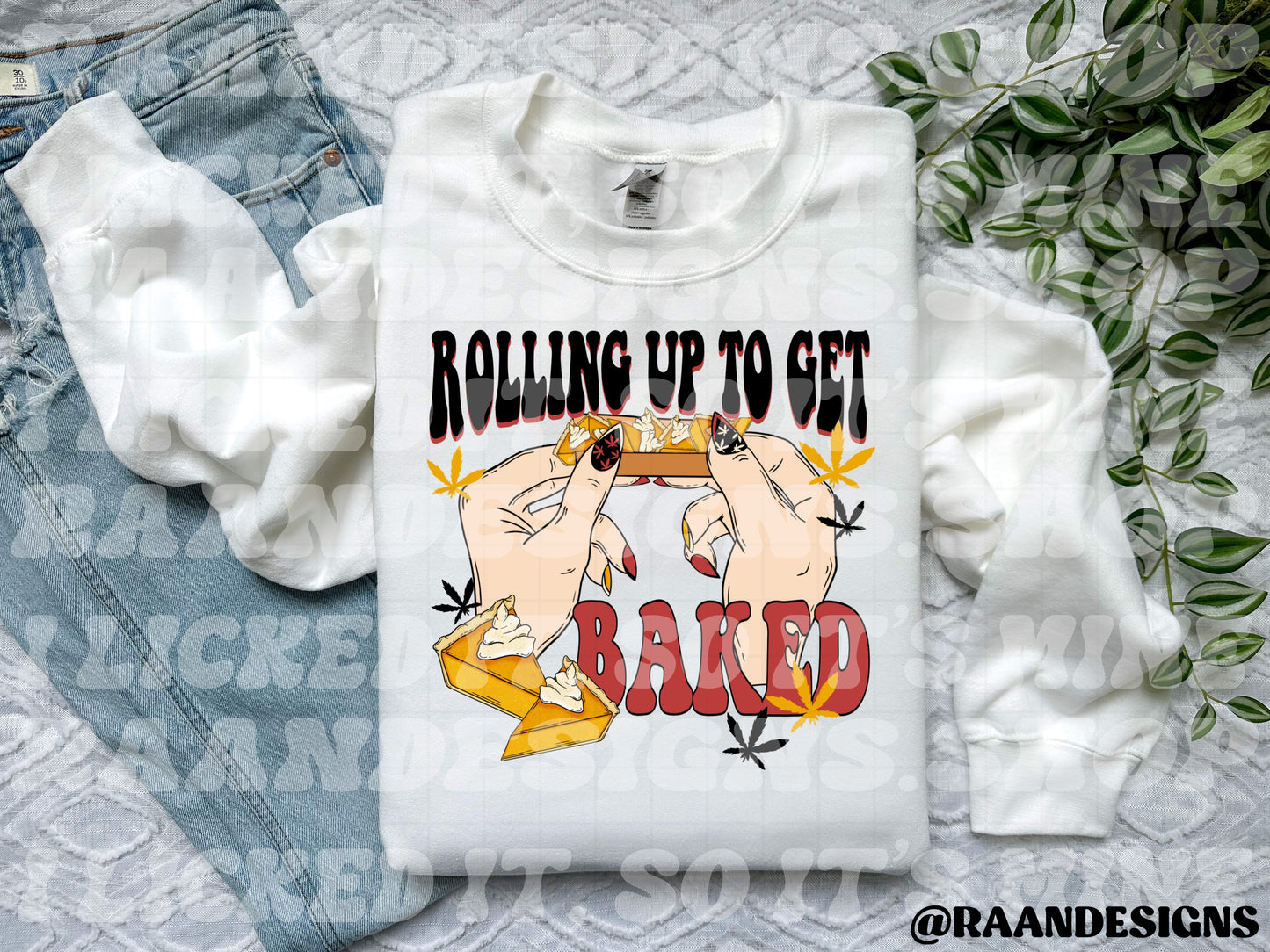 Rolling Up To Get Baked-BOTH Skintones