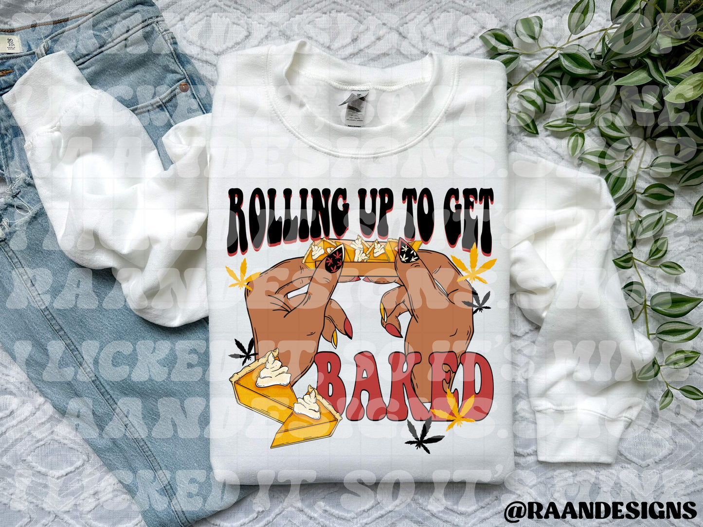 Rolling Up To Get Baked-BOTH Skintones