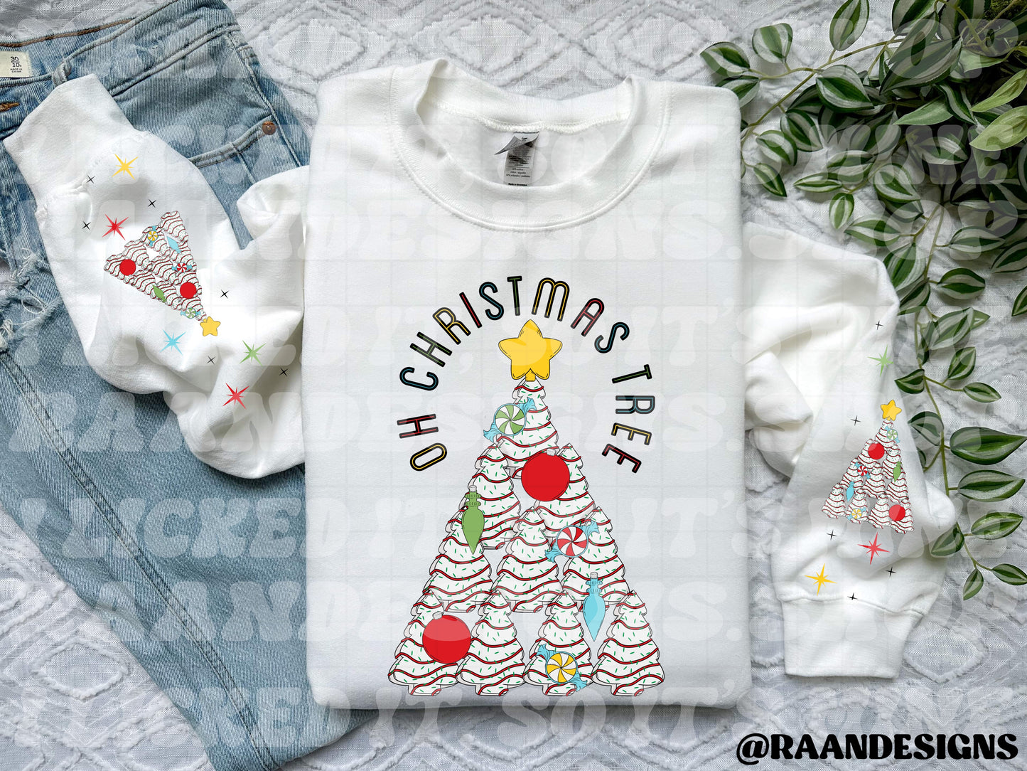 Oh Christmas Tree-Sleeves
