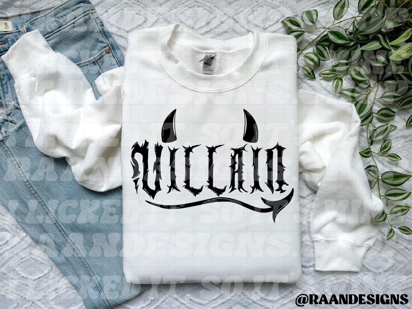 I Want The Villain-FRONT Design-Pocket