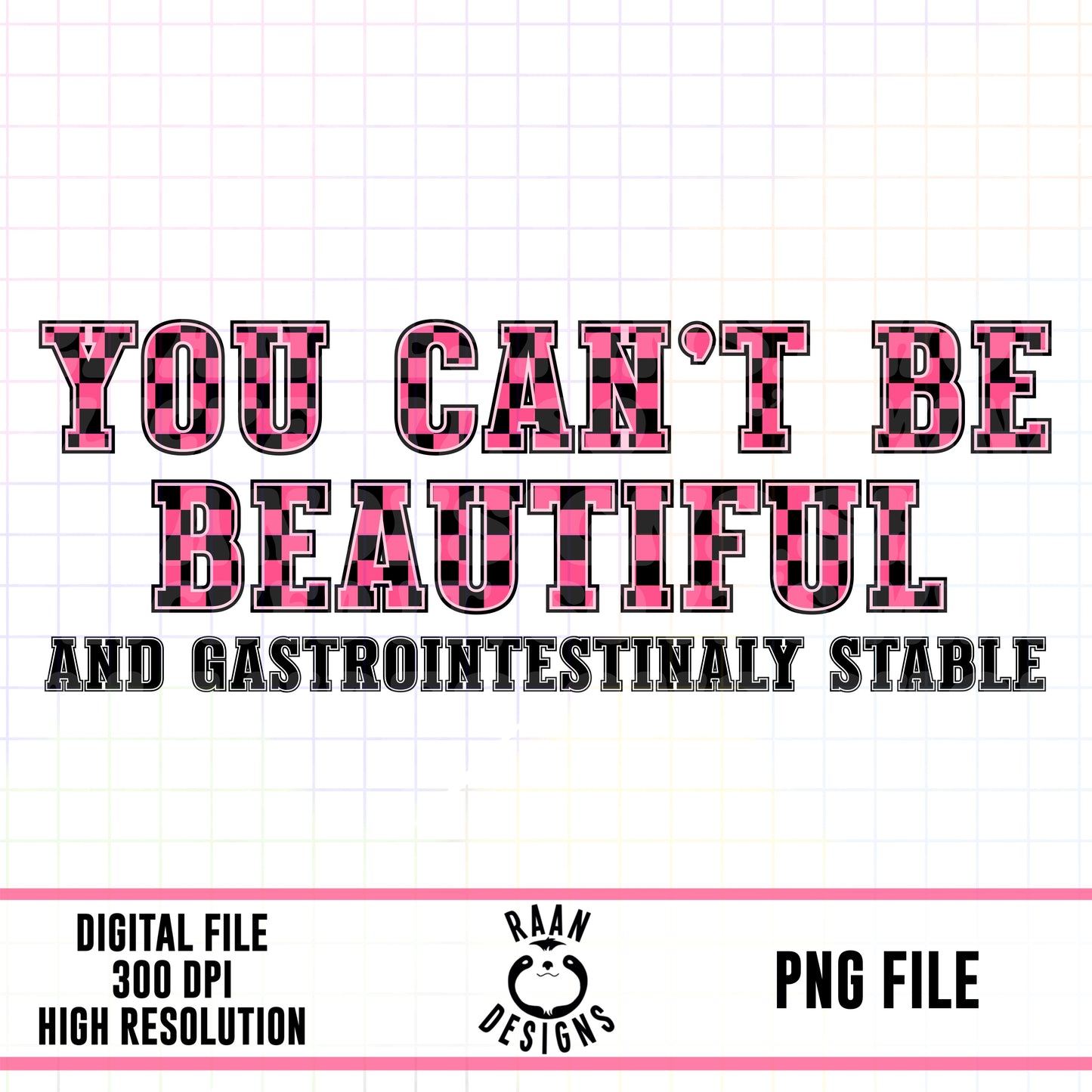 Beautiful and Gastroentestinally