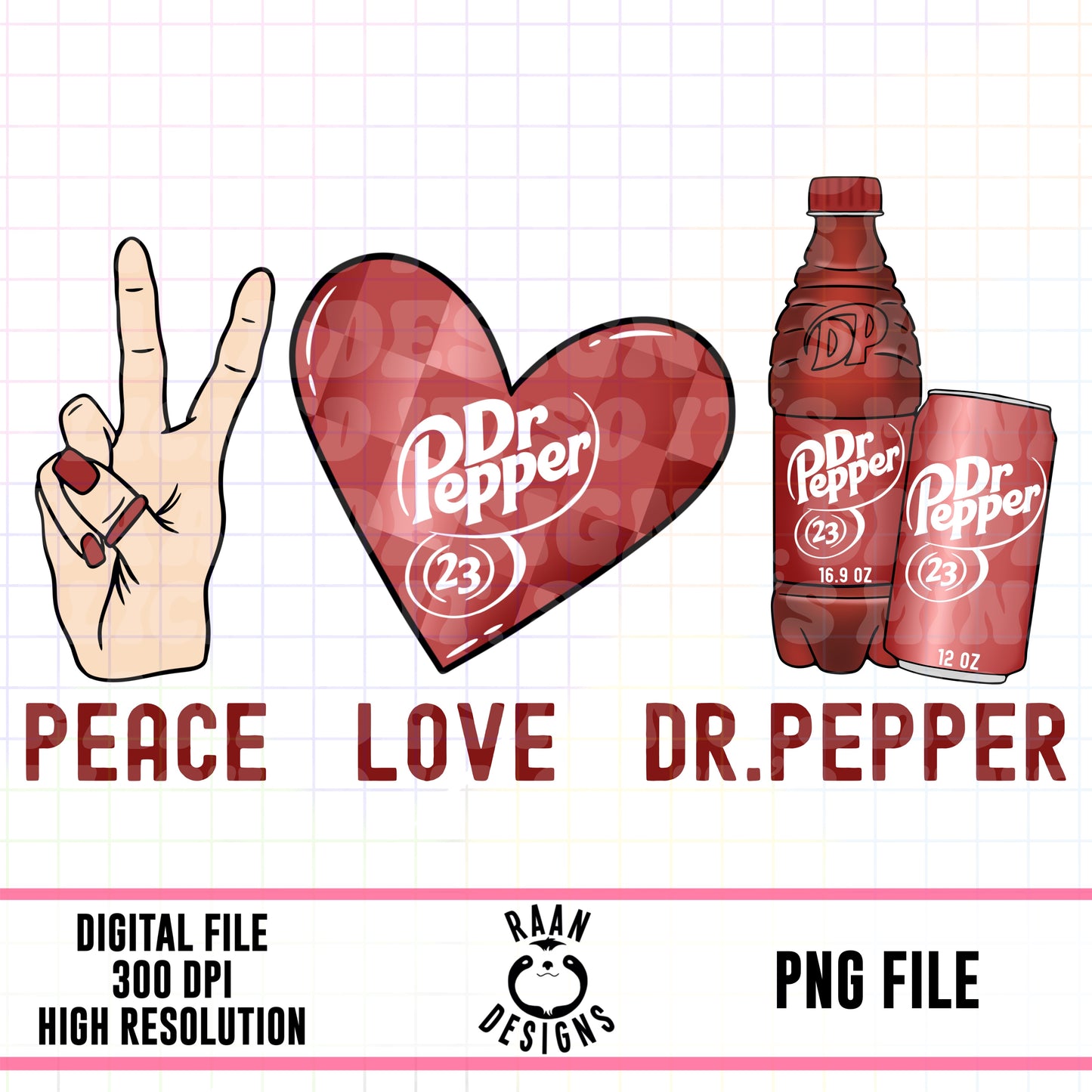 Peace Love Dr.Pepper