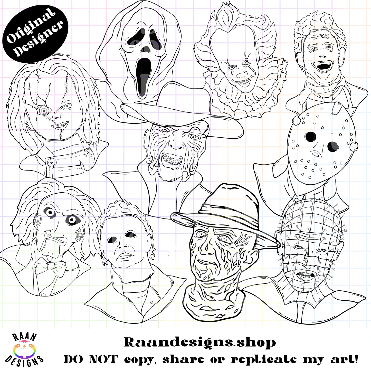 Horror Killer Outline Elements