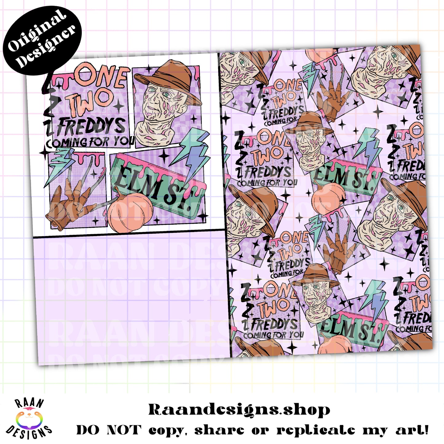 Freddy Collage-Tumbler