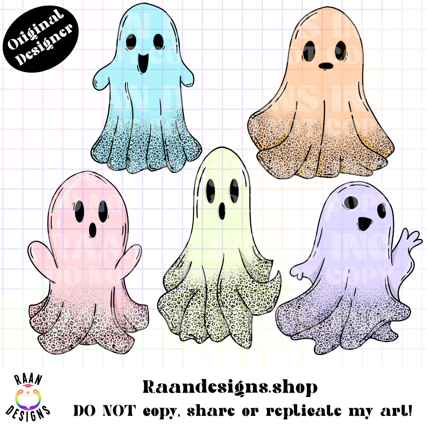 Cheetah Print Ghosts