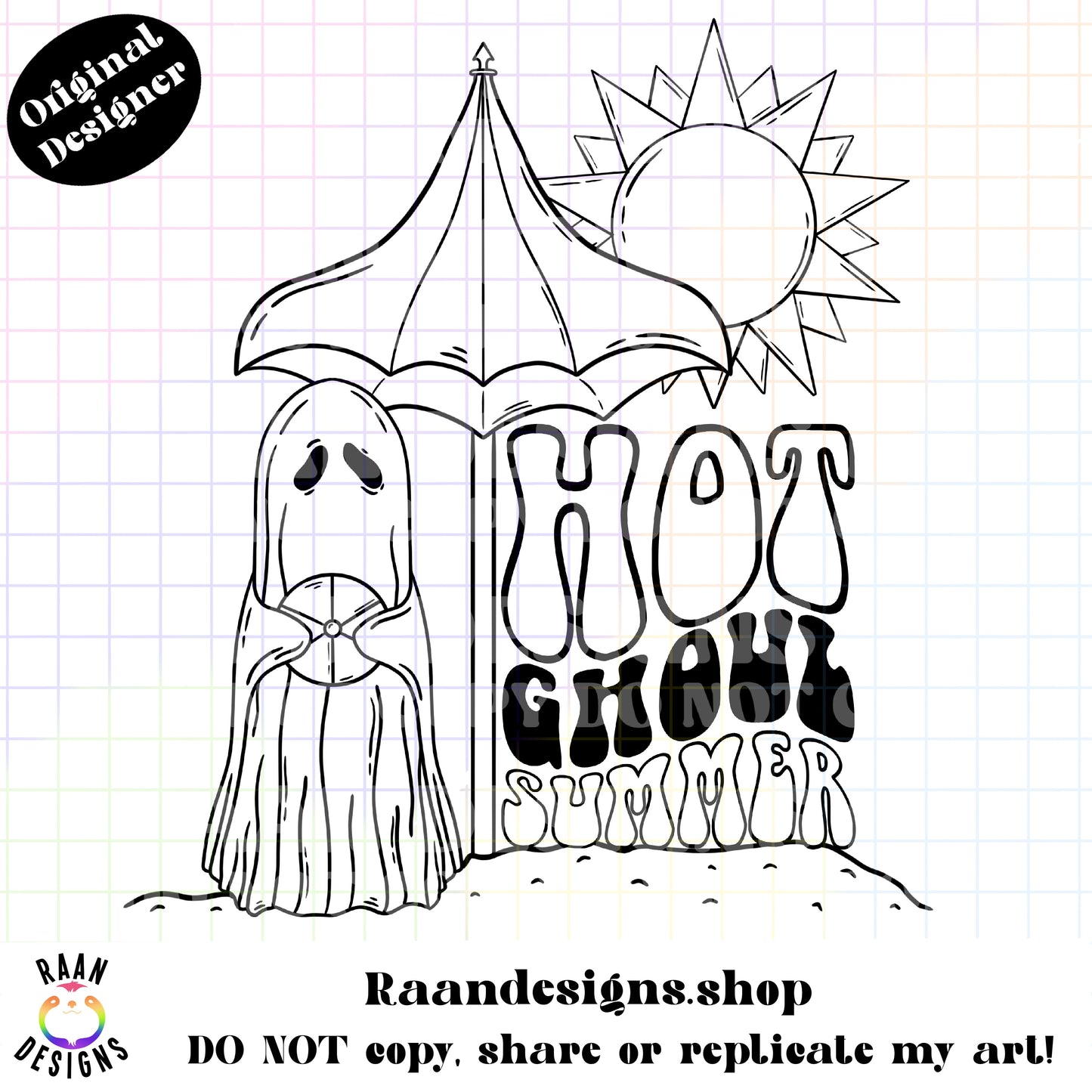 Hot Ghoul Summer-Black