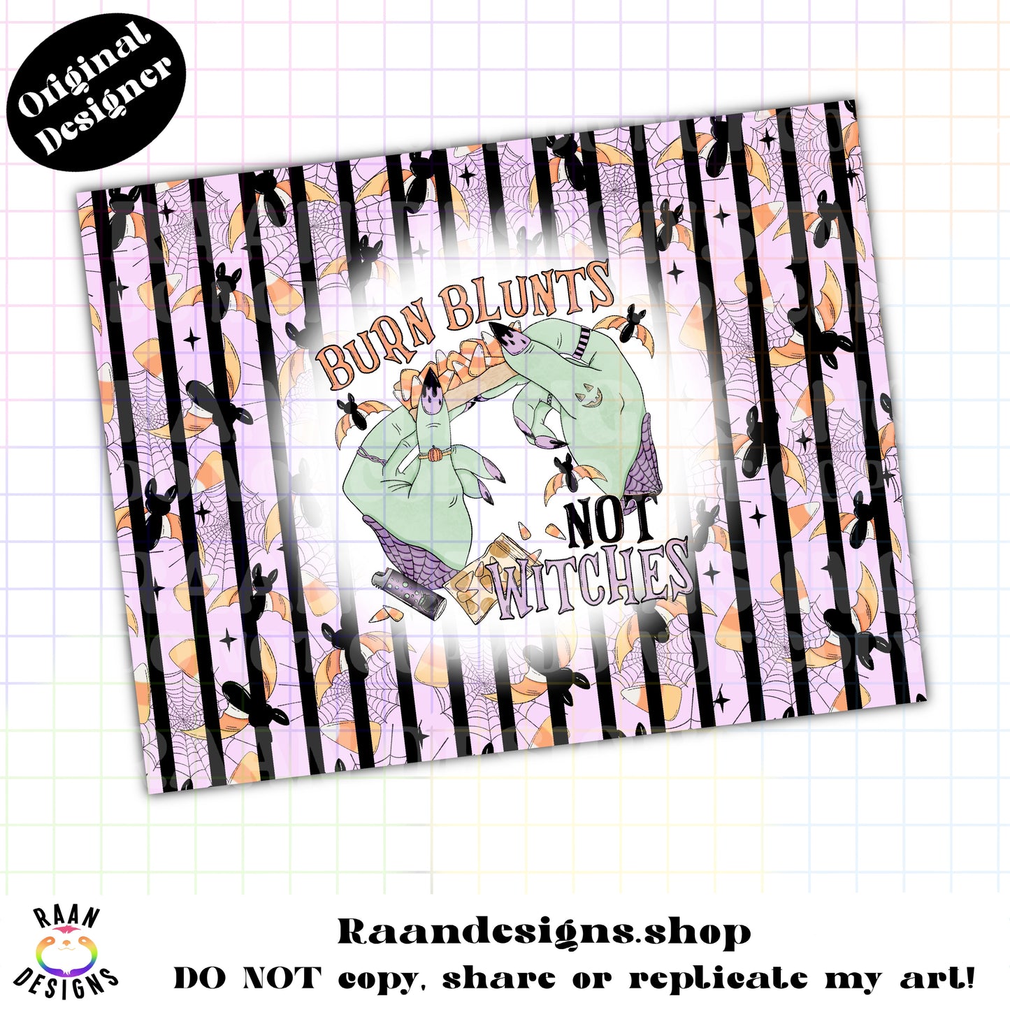 Burn Blunts Not Witches-Tumbler