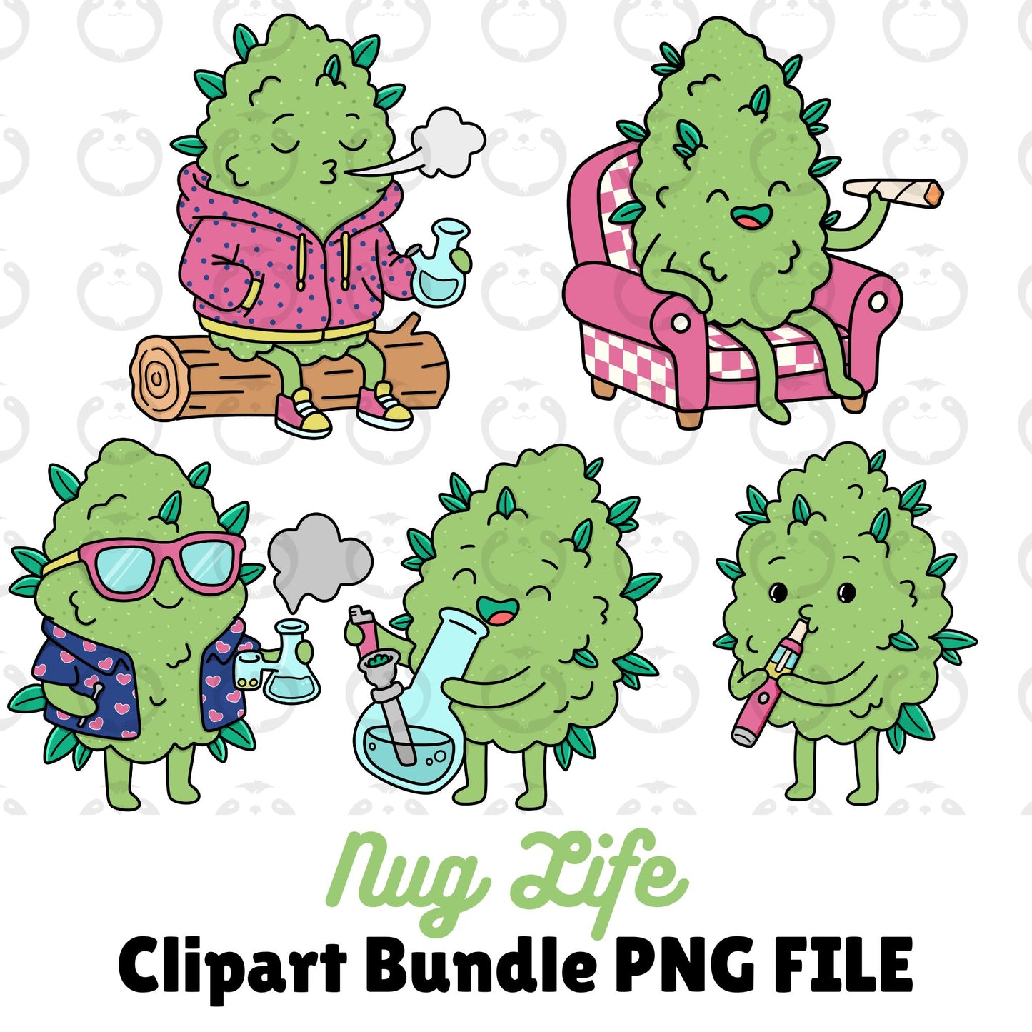 Nug Life-Clipart Bundle