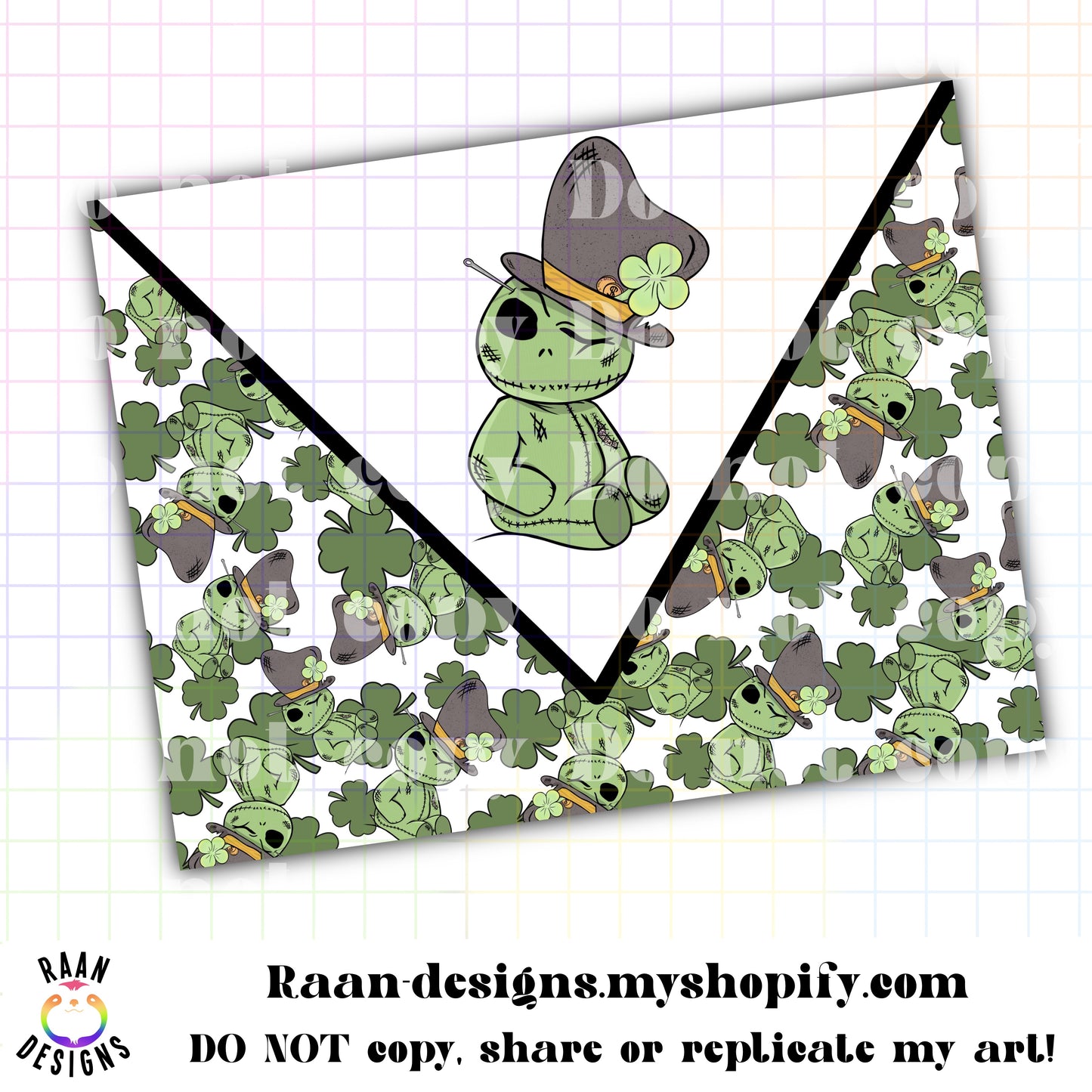 Stitches and Four Leaf Clovers-Tumbler